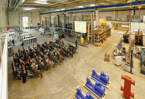 Die Greeenfactory Allgäu eignet sich auch als Veranstaltungsort (Foto: Müller Produktions GmbH)
