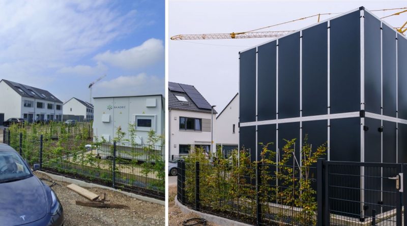 Große Leistung, leiser Betrieb – eSILENT-Schallschutz für Quartierswärmepumpe