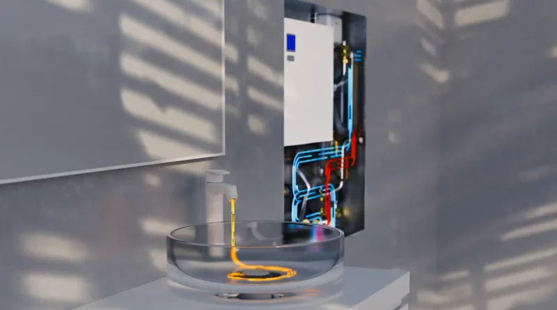 Uponor Combi Port E-Hybrid: Dezentrale Warmwasserversorgung für mehr Komfort und Effizienz