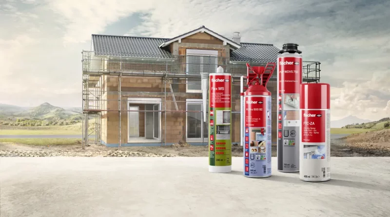 Fischer PU-Bauschäume: Effizienter Wärme- und Schallschutz für Profis