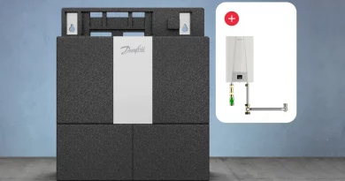 Booster für Trinkwarmwasser: Danfoss ergänzt EvoFlat Wohnungsstationen