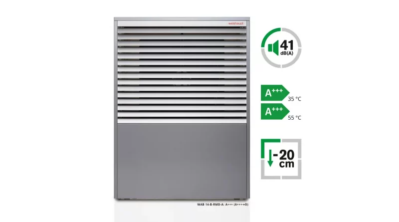 Leiser, effizienter und kleiner: Die neue Generation der Wärmepumpe Weishaupt Aeroblock® 14