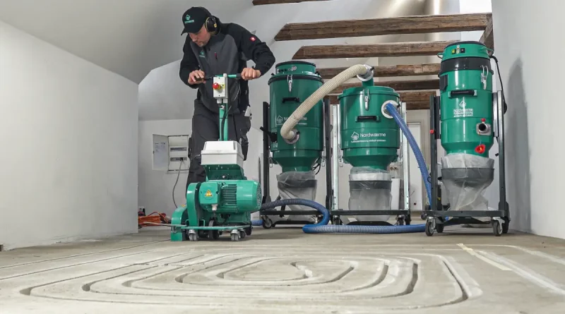 Nie wieder Schnee schippen: Außen-Fußbodenheizung hält Wege automatisch eisfrei