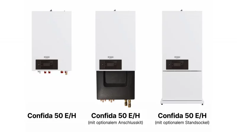 Anpassungsfähig: die neue Wärmepumpen-Inneneinheit von Remeha