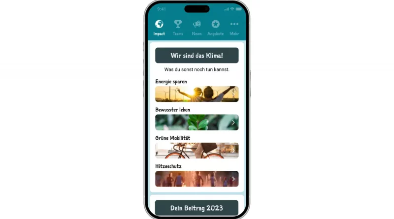 Kooperation: Klimaschutz erlebbar machen mit der Klima-Taler-App