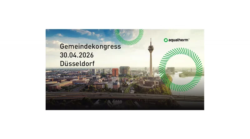 Nahwärmelösungen für Kommunen: aquatherm auf dem Gemeindekongress in Düsseldorf