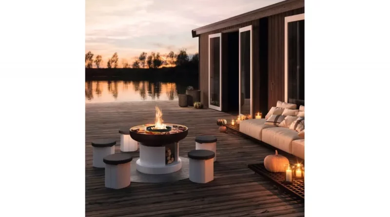 Palazzetti: Apollo und Vulcano bringen das Feuer in den Mittelpunkt des Outdoor-Livings