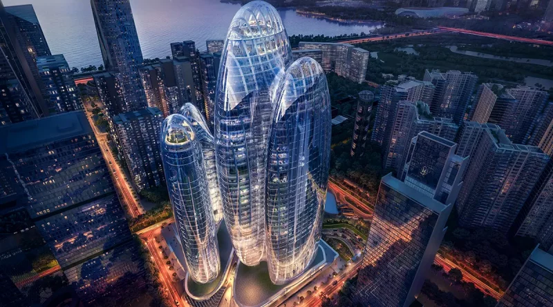 OPPO-Headquarter in Shenzhen setzt neue Maßstäbe für gebogene Glasfassaden