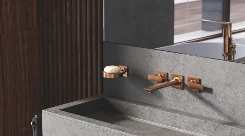 Grohe Colors: PVD-Technologie verbindet langlebige Oberflächen mit hochwertigem Baddesign