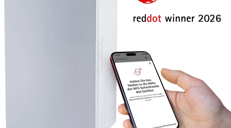 Pluggit: Red Dot Award 2026 für dezentrales Lüftungsgerät PluggCompact