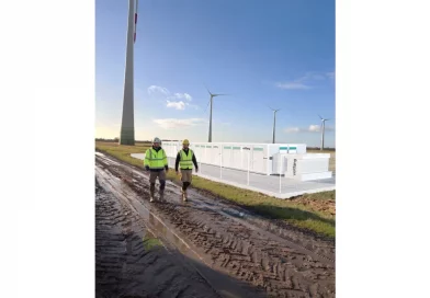 Voltfang und Alterric errichten Batteriespeicher am Windpark Berne