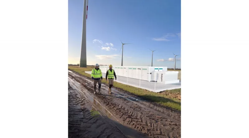 Voltfang und Alterric errichten Batteriespeicher am Windpark Berne