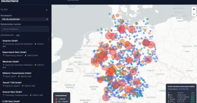 edna: Neue Deutschlandkarte zeigt Leistungen der Stromnetzbetreiber