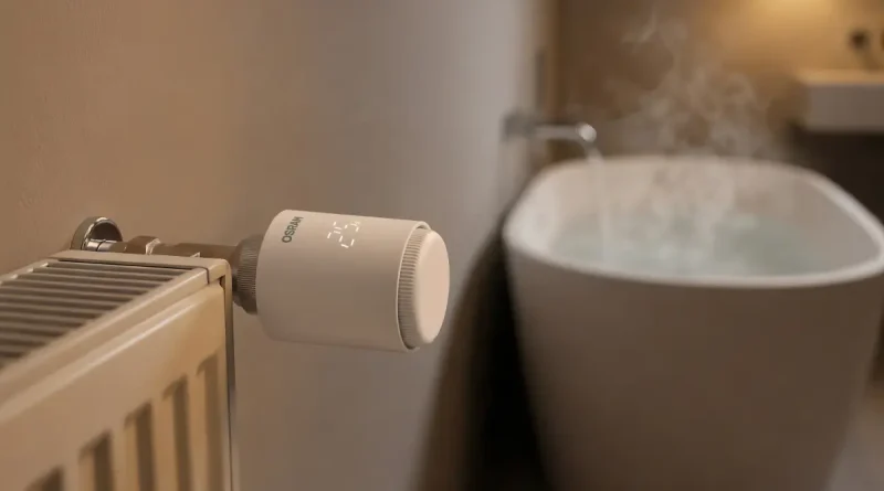 LEDVANCE: OSRAM SMART+ Heizkörperthermostat steuert die Raumtemperatur intelligent